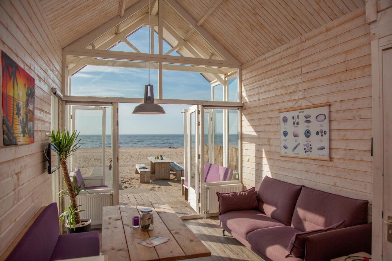 Surf en beach strandhuisjes Katwijk aan Zee Exterior foto