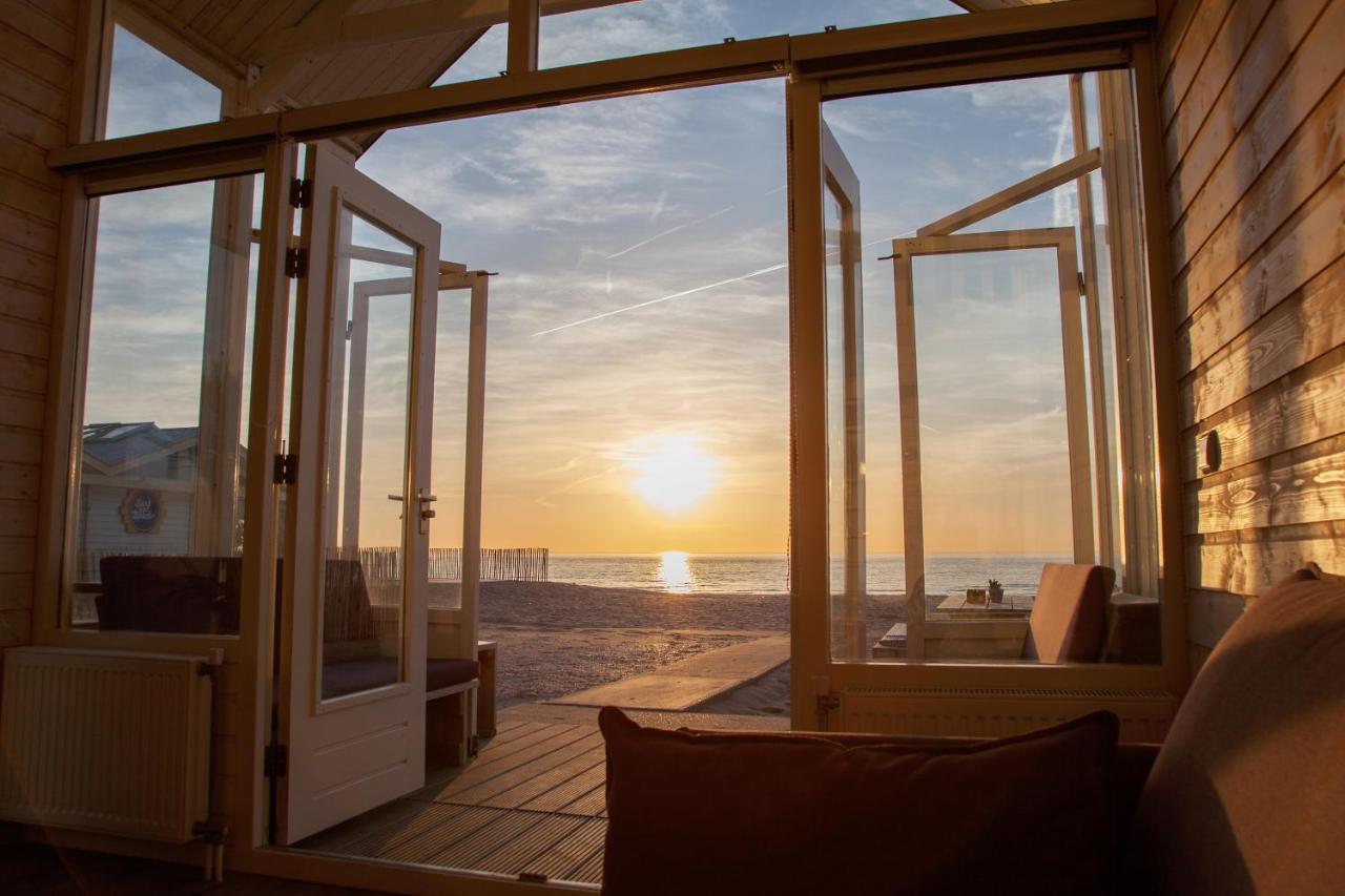 Surf en beach strandhuisjes Katwijk aan Zee Exterior foto